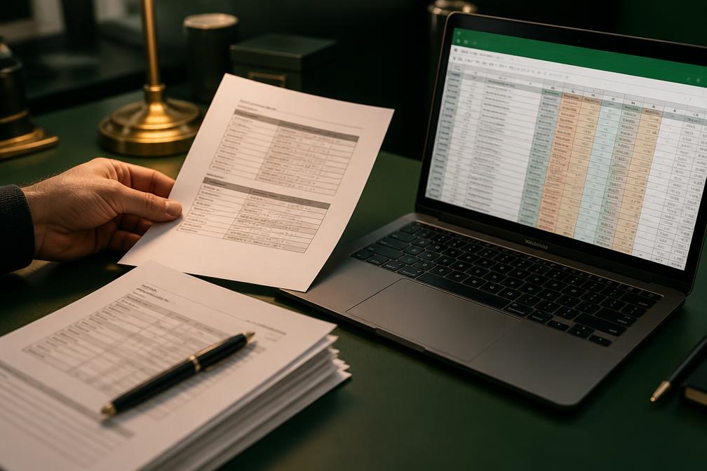 XLNT PDF → Excel konverter – illusztráció